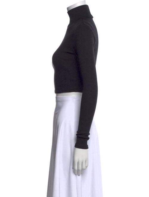 Reformation Turtleneck Long Sleeve Crop Top