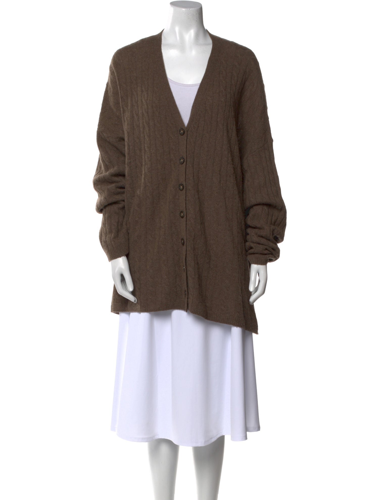 Reformation Cashmere V-Neck Sweater