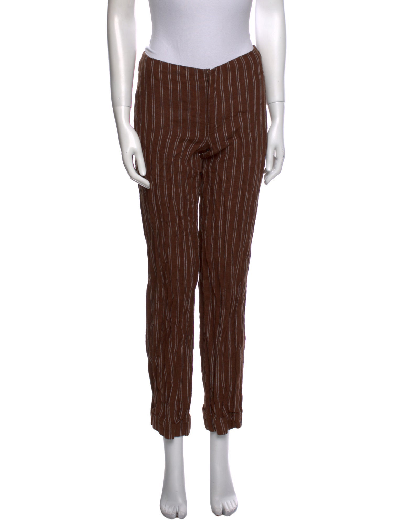 Reformation Linen Straight Leg Pants