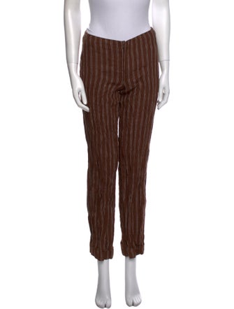 Reformation Linen Straight Leg Pants