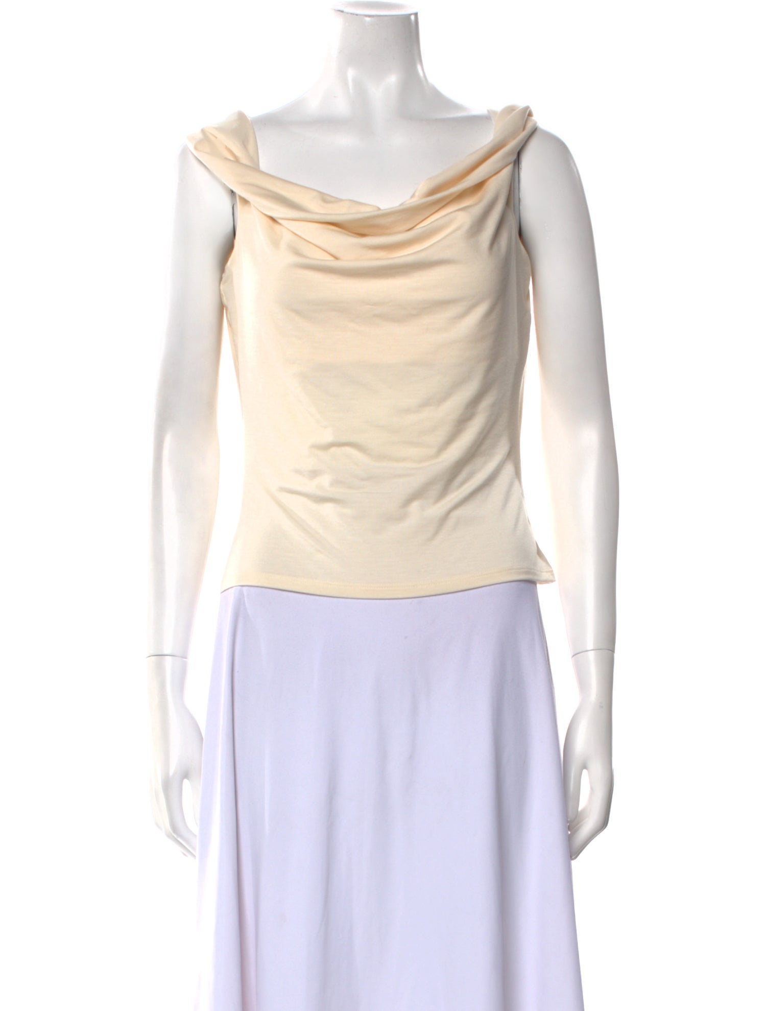 Reformation Cowl Neck Sleeveless Top