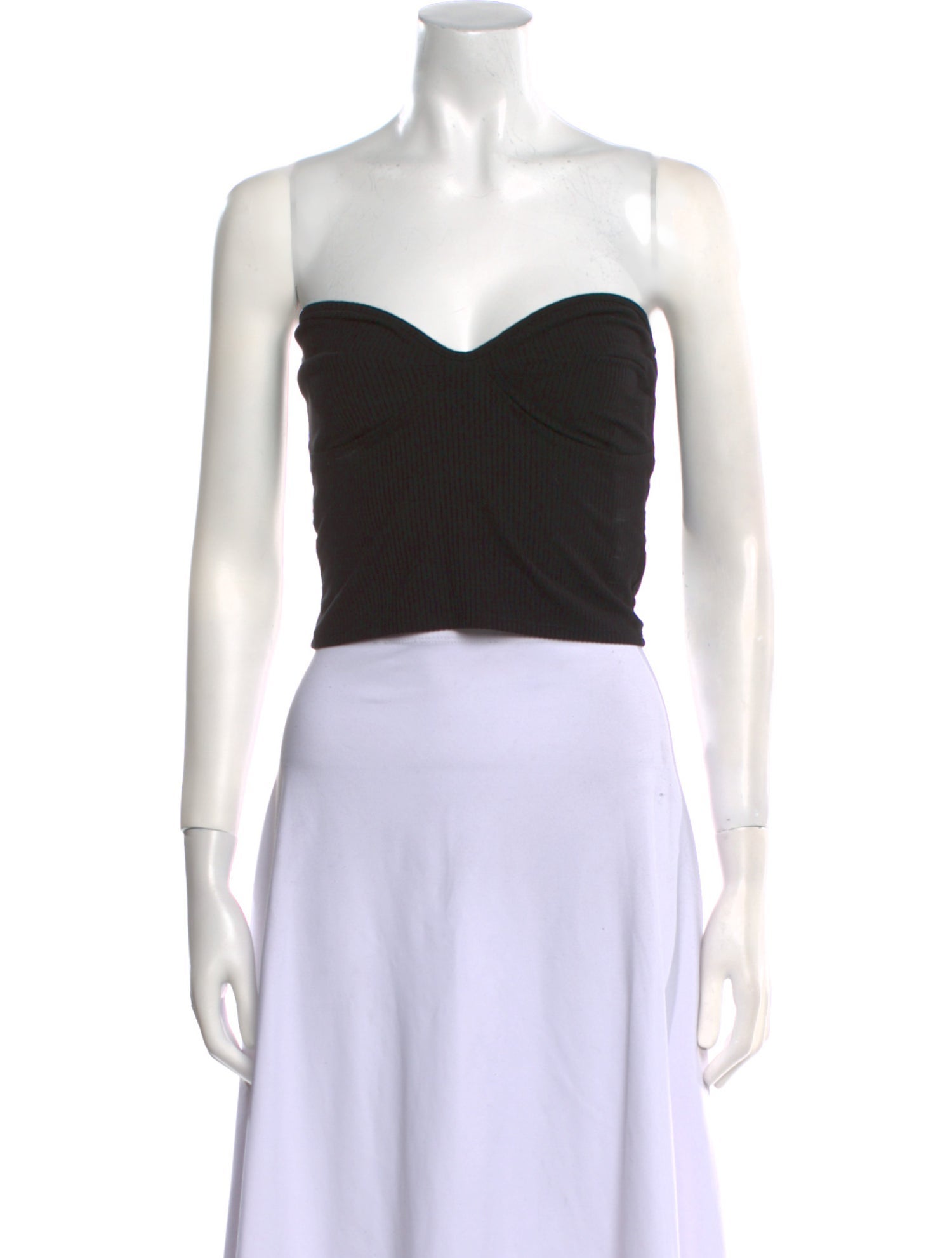 Reformation Strapless Crop Top