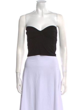 Reformation Strapless Crop Top
