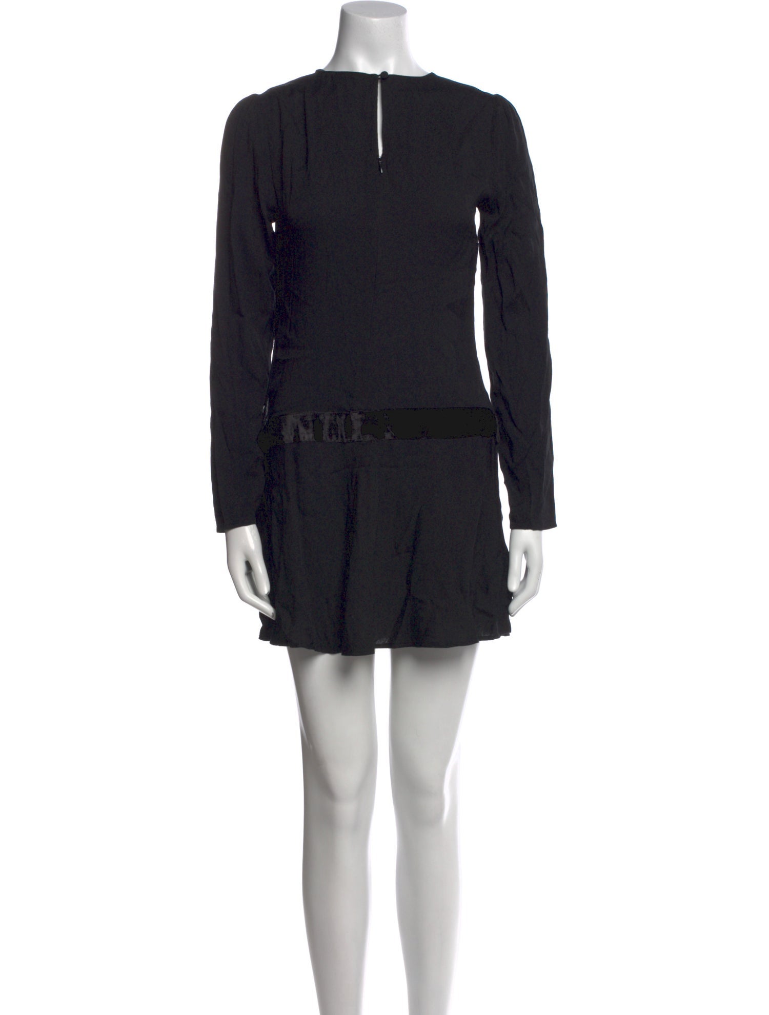 Reformation Bateau Neckline Mini Dress