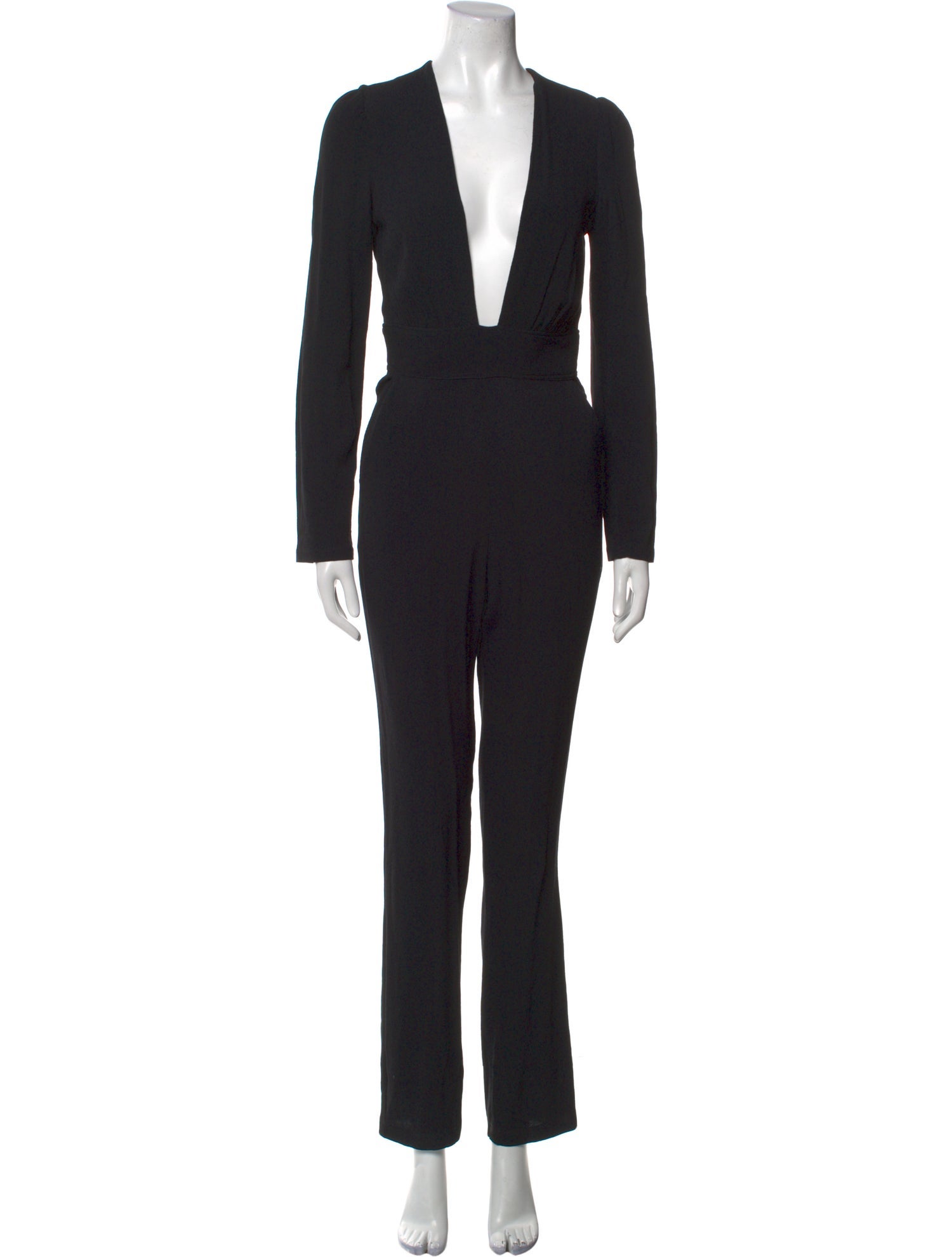 Reformation V-Neck Jumpsuit