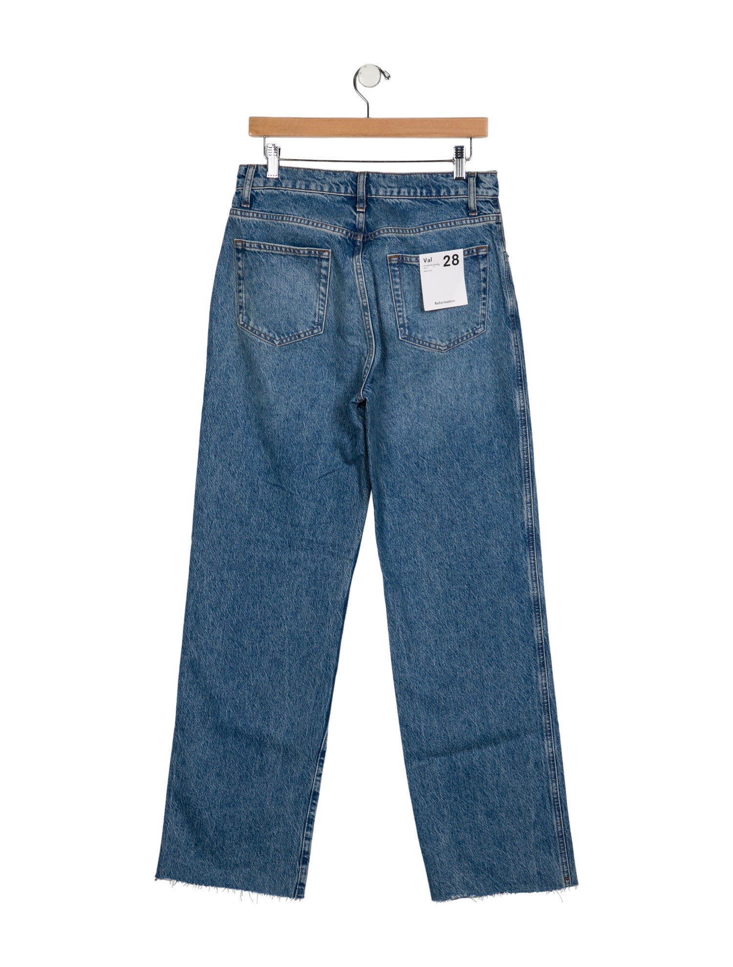 Reformation Mid-Rise Wide Leg Jeans w/ Tags
