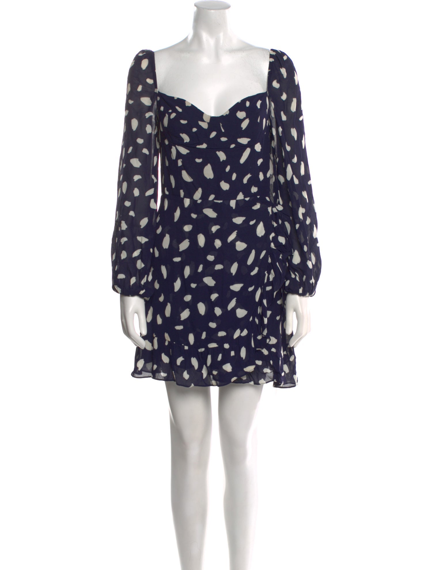 Reformation Printed Mini Dress