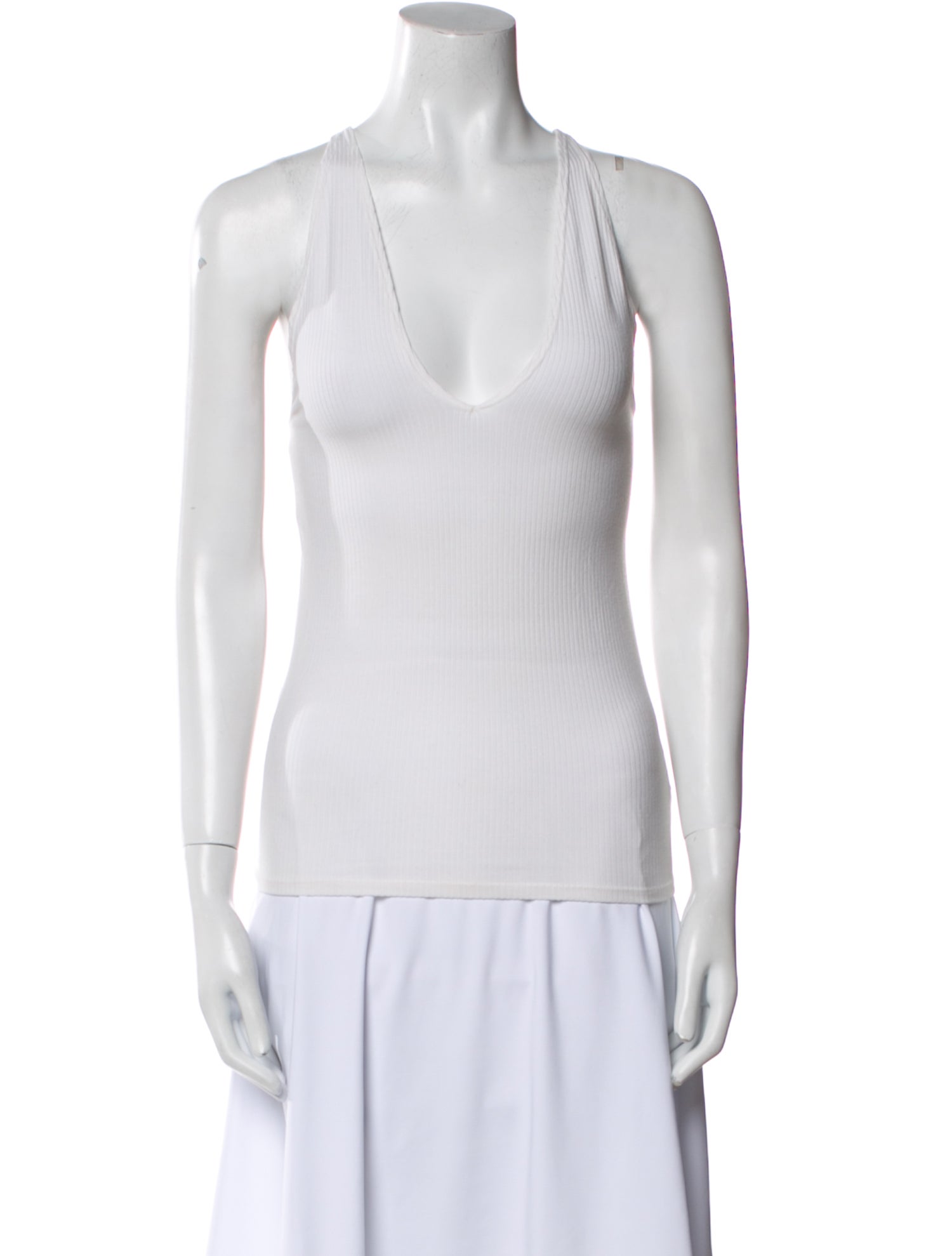 Reformation V-Neck Sleeveless Top