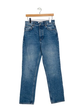 Reformation High-Rise Straight Leg Jeans