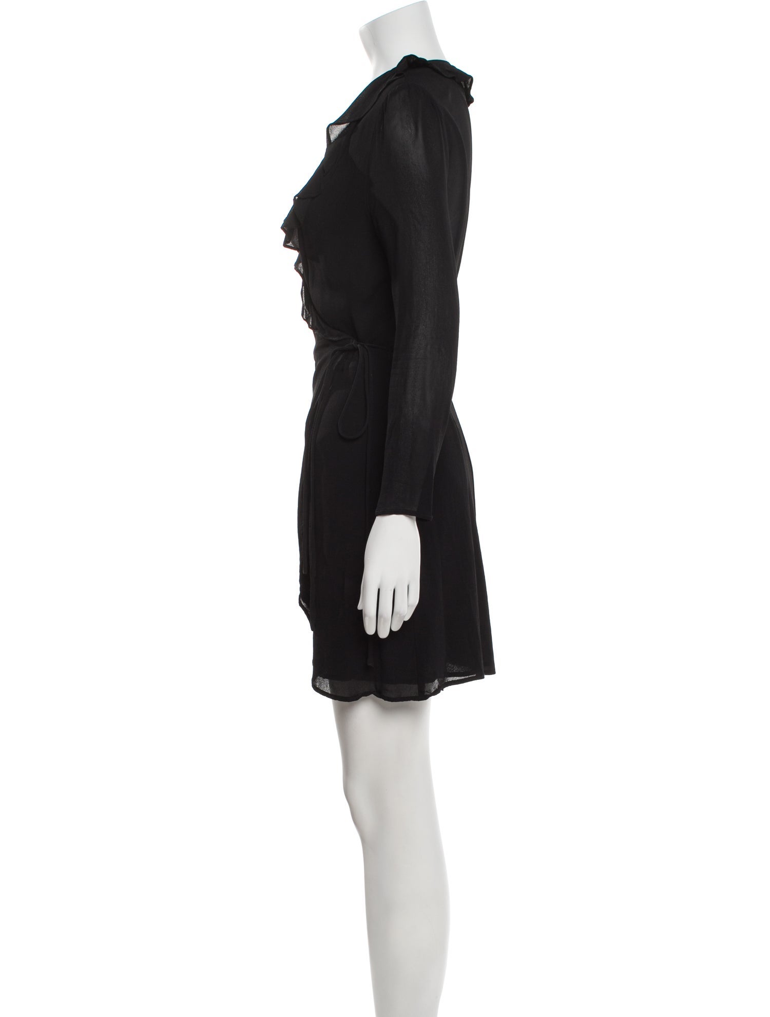 Reformation Ruffle Embellishment Robe