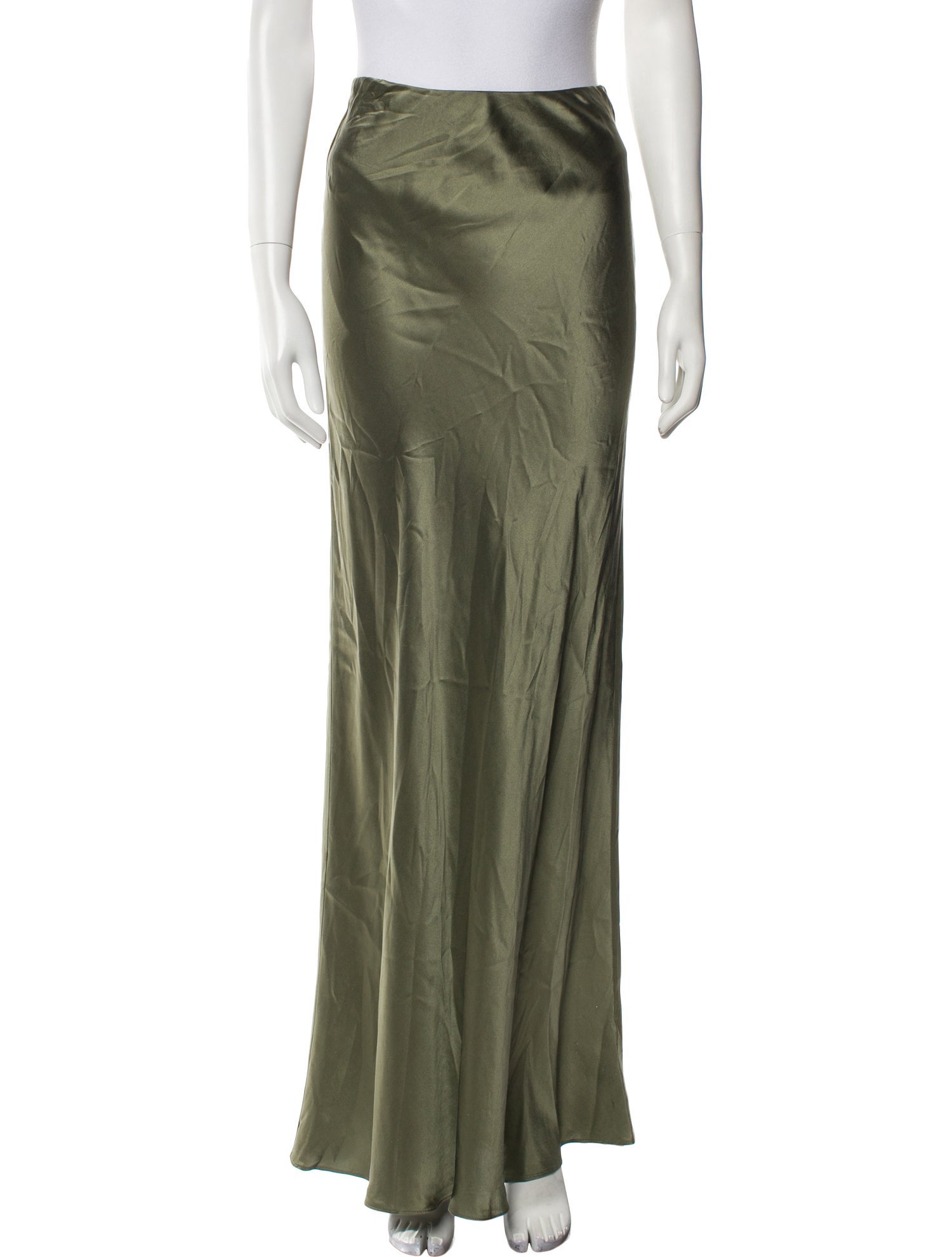 Reformation Silk Mini Skirt