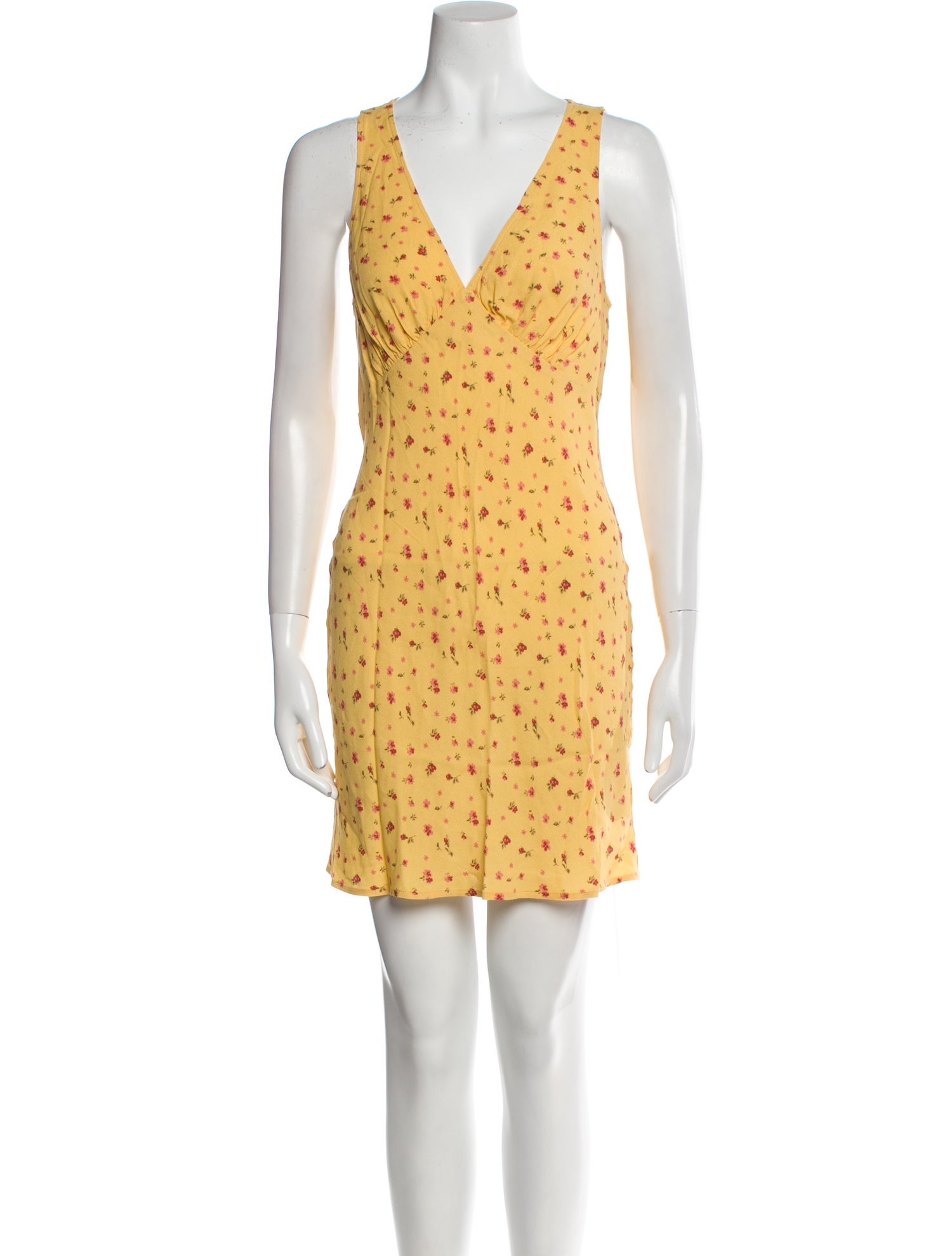 Reformation Printed Mini Dress