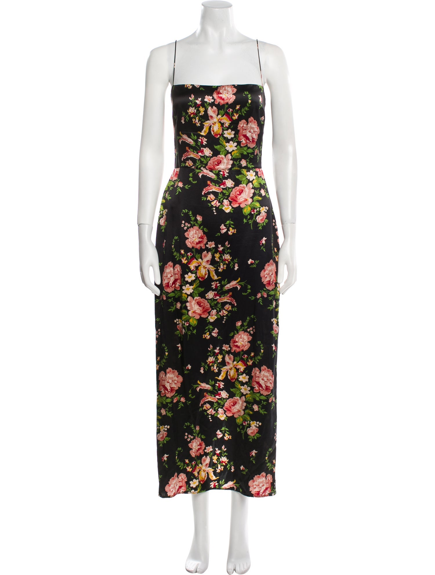 Reformation Floral Print Long Dress