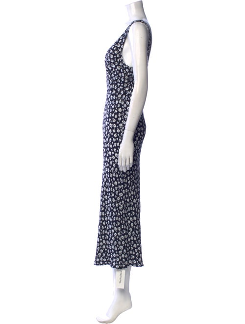 Reformation Printed Midi Length Dress