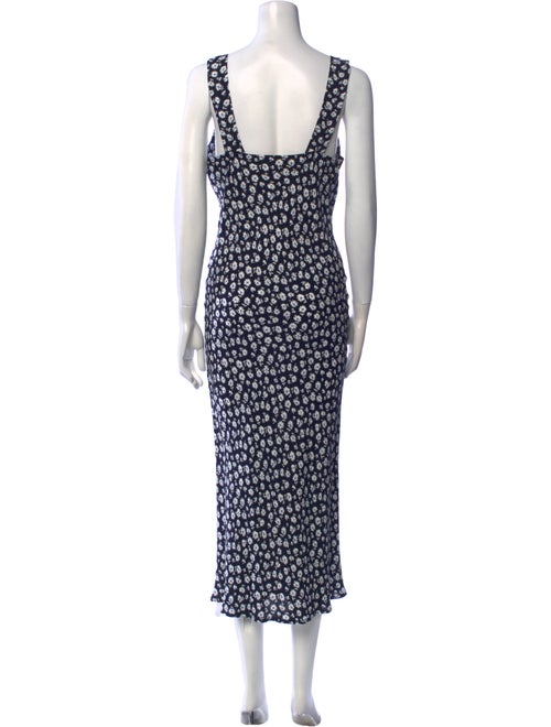 Reformation Printed Midi Length Dress