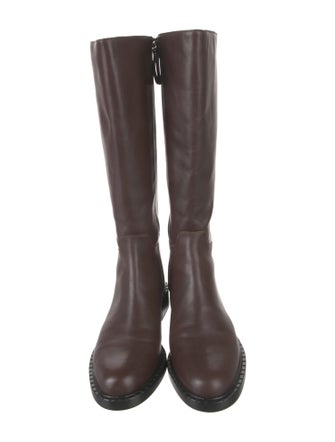 Reformation Leather Riding Boots
