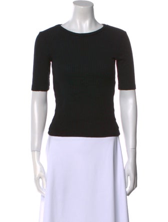 Reformation Bateau Neckline Short Sleeve T-Shirt