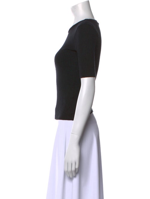 Reformation Bateau Neckline Short Sleeve T-Shirt