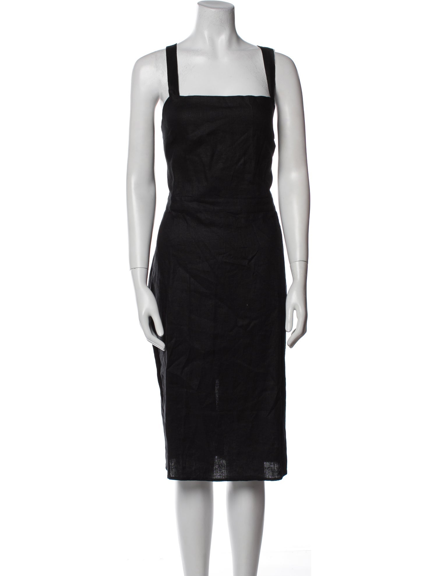 Reformation Linen Midi Length Dress