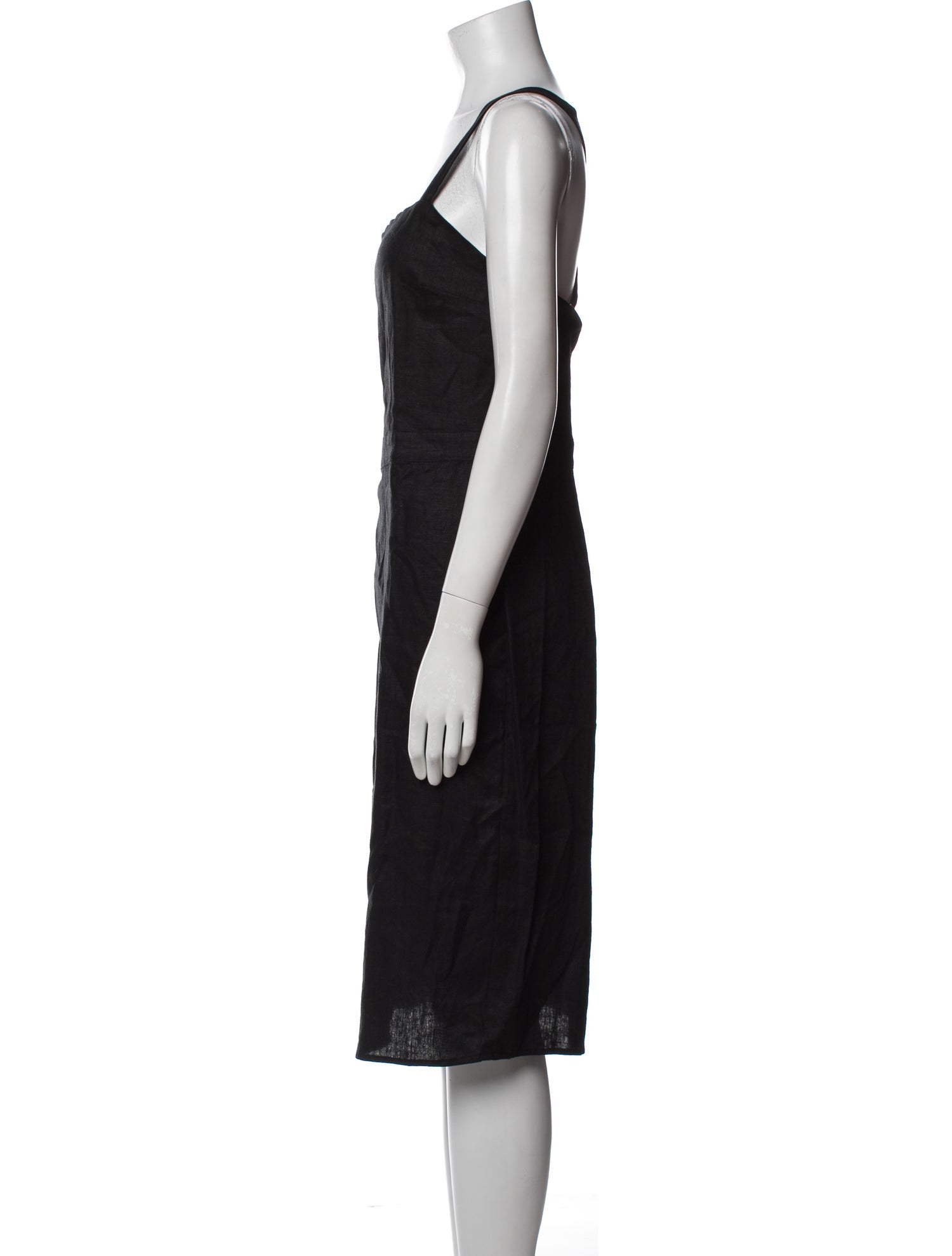 Reformation Linen Midi Length Dress