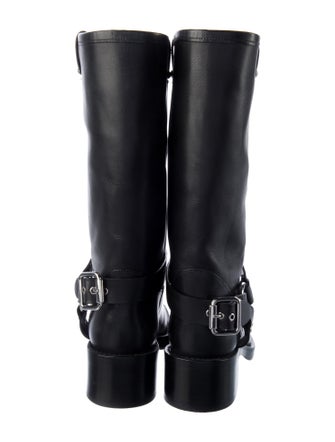 Reformation Leather Moto Boots