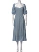 Reformation Linen Long Dress