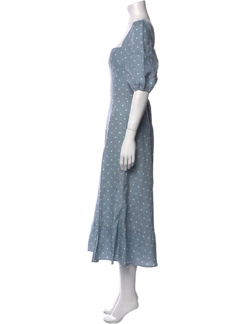 Reformation Linen Long Dress