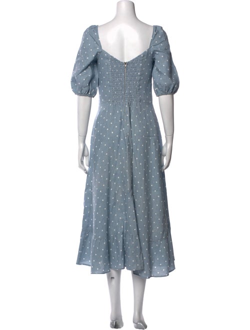 Reformation Linen Long Dress