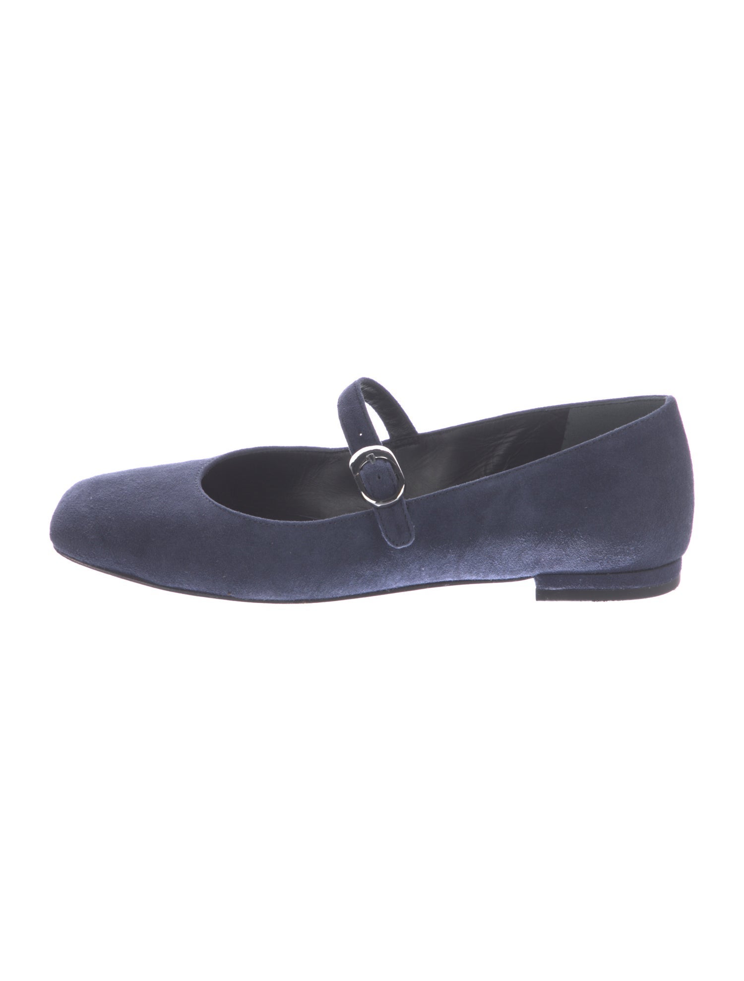 Reformation Suede Mary Jane Flats