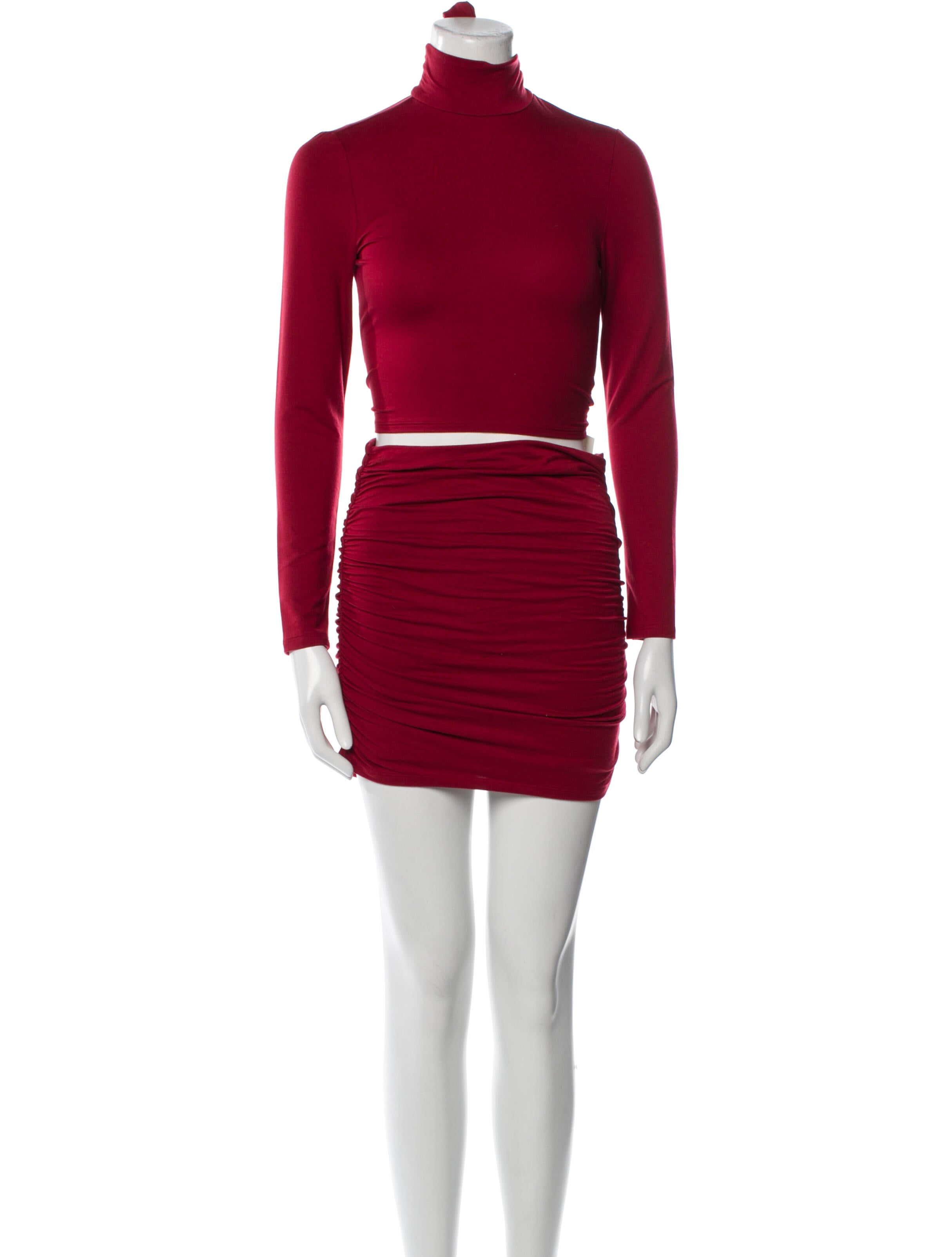 Reformation Ruffle Embellishment Pantsuit