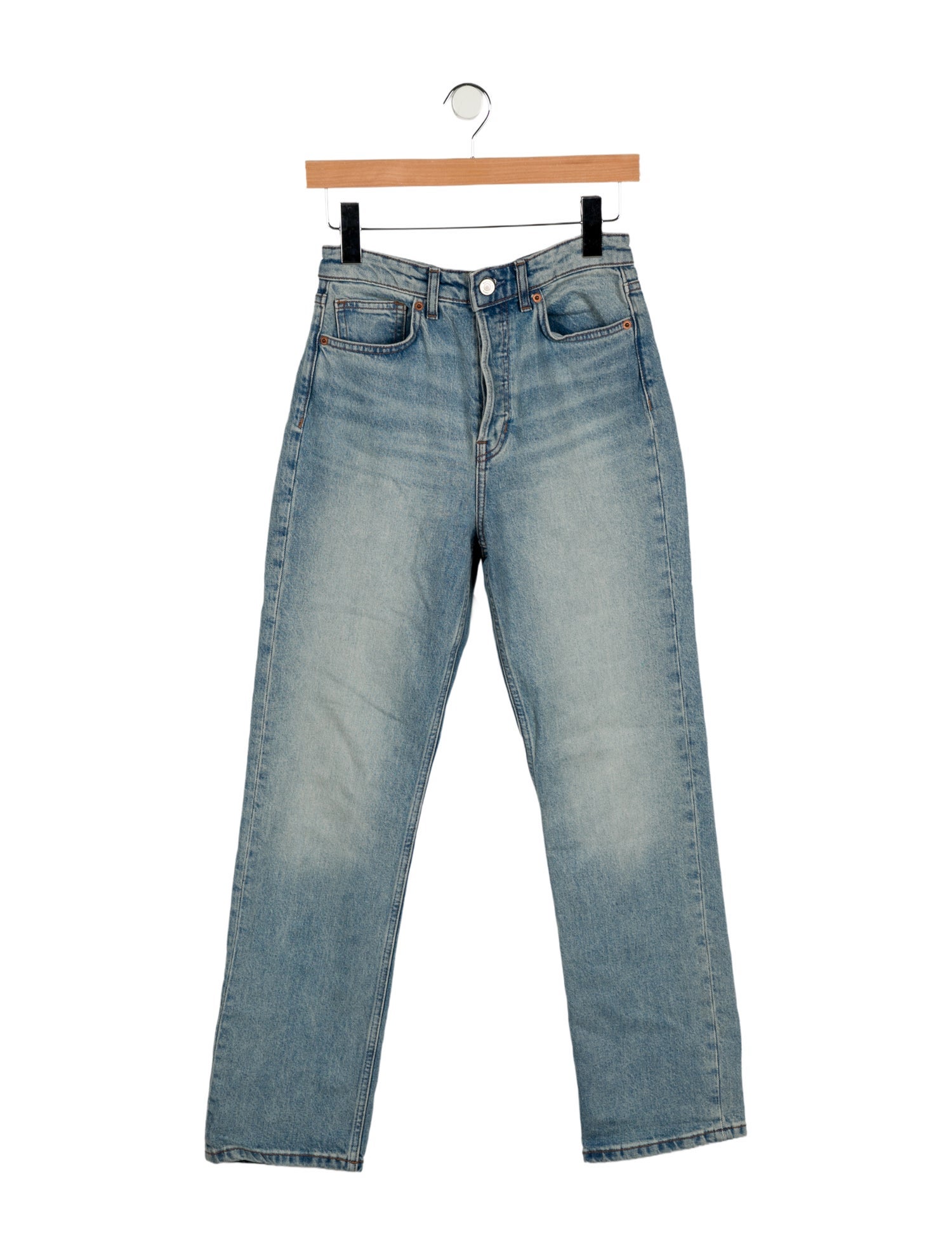 Reformation High-Rise Straight Leg Jeans