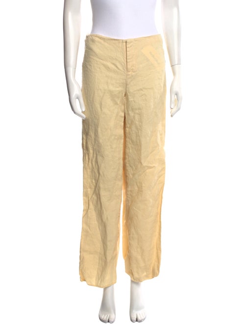 Reformation Linen Straight Leg Pants