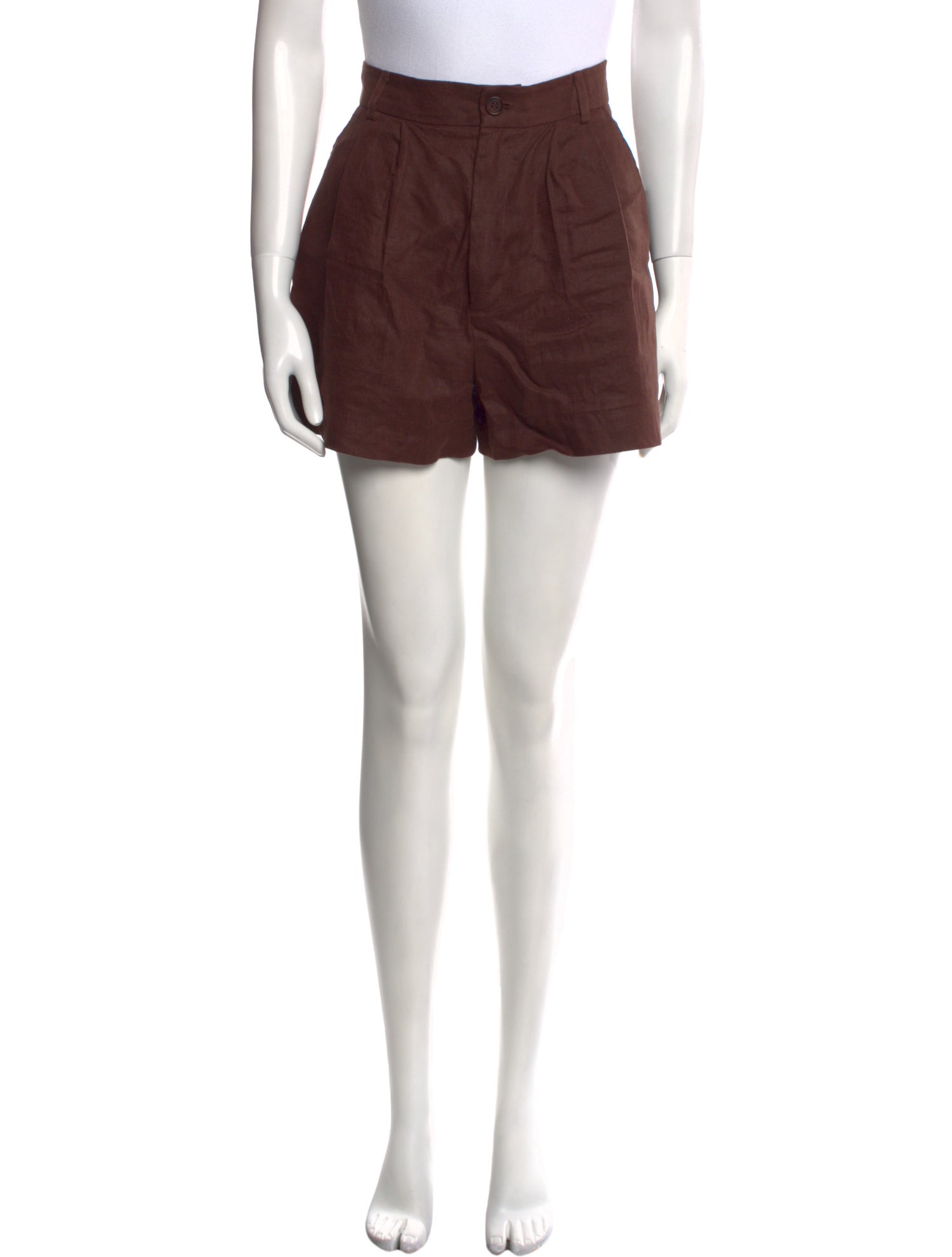 Reformation Linen Mini Shorts