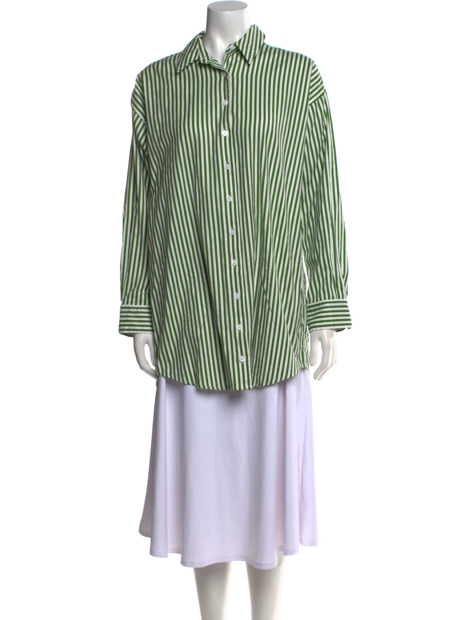 Reformation Striped Long Sleeve Tunic