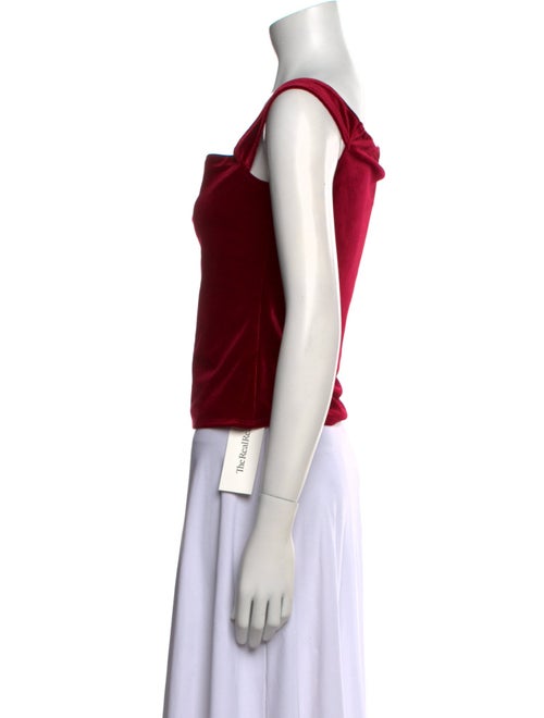 Reformation Square Neckline Sleeveless Crop Top