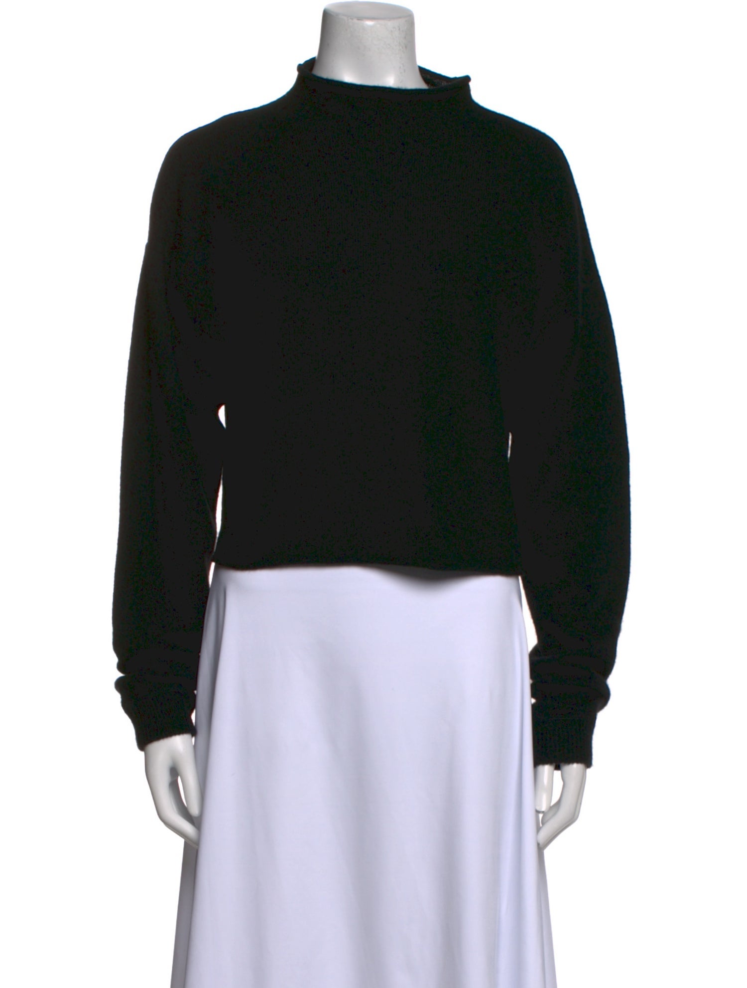 Reformation Cashmere Mock Neck Sweater