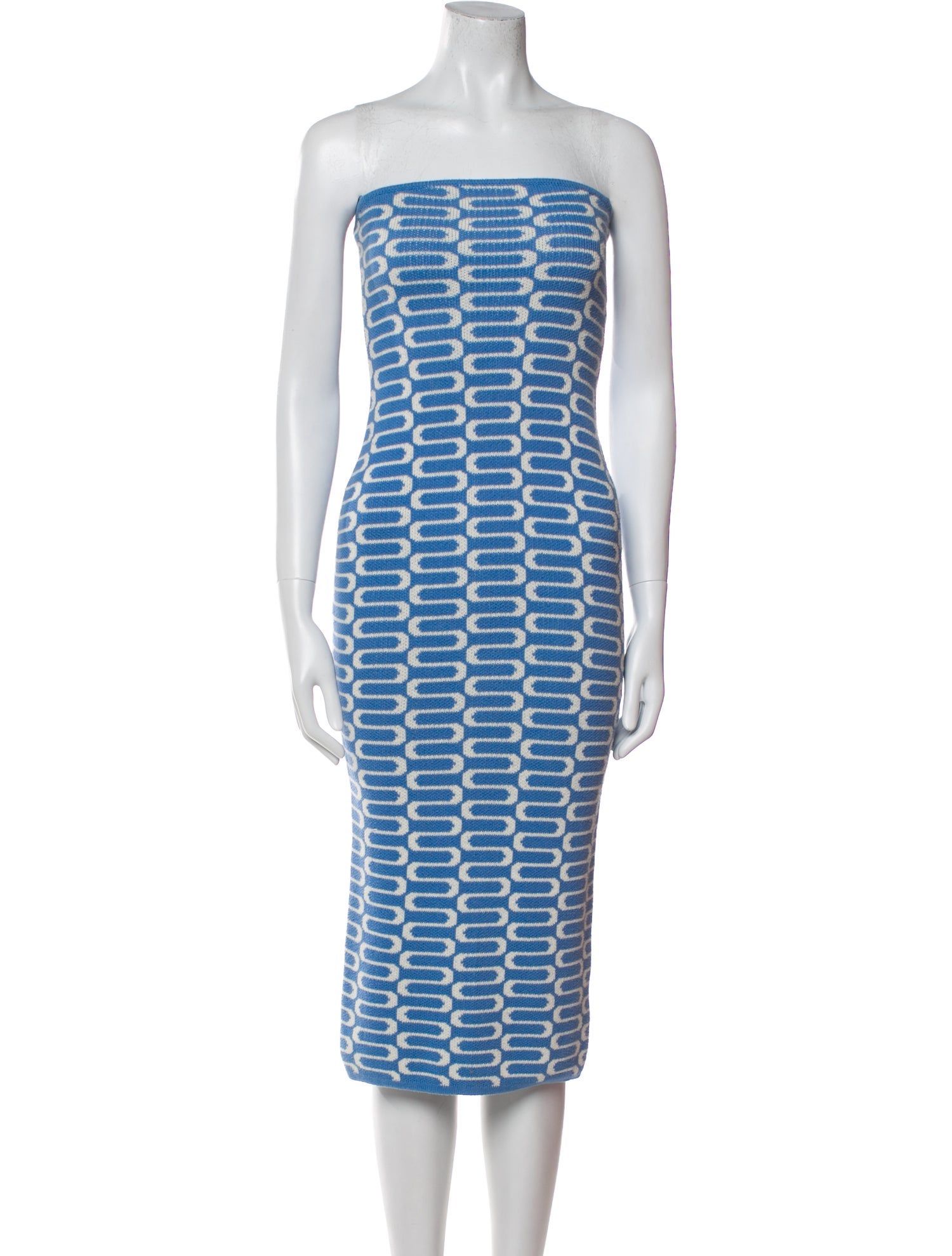 Reformation Striped Knee-Length Dress