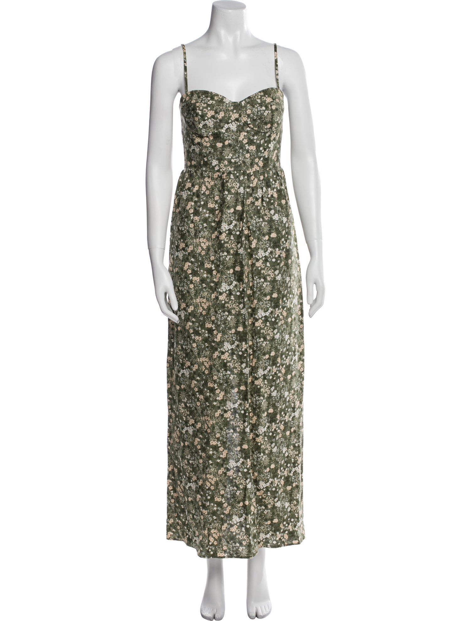 Reformation Linen Long Dress