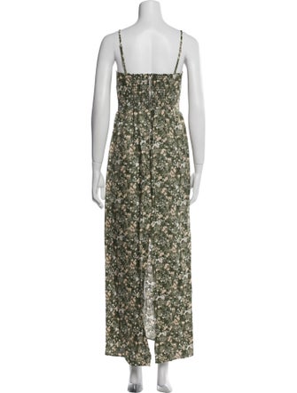 Reformation Linen Long Dress