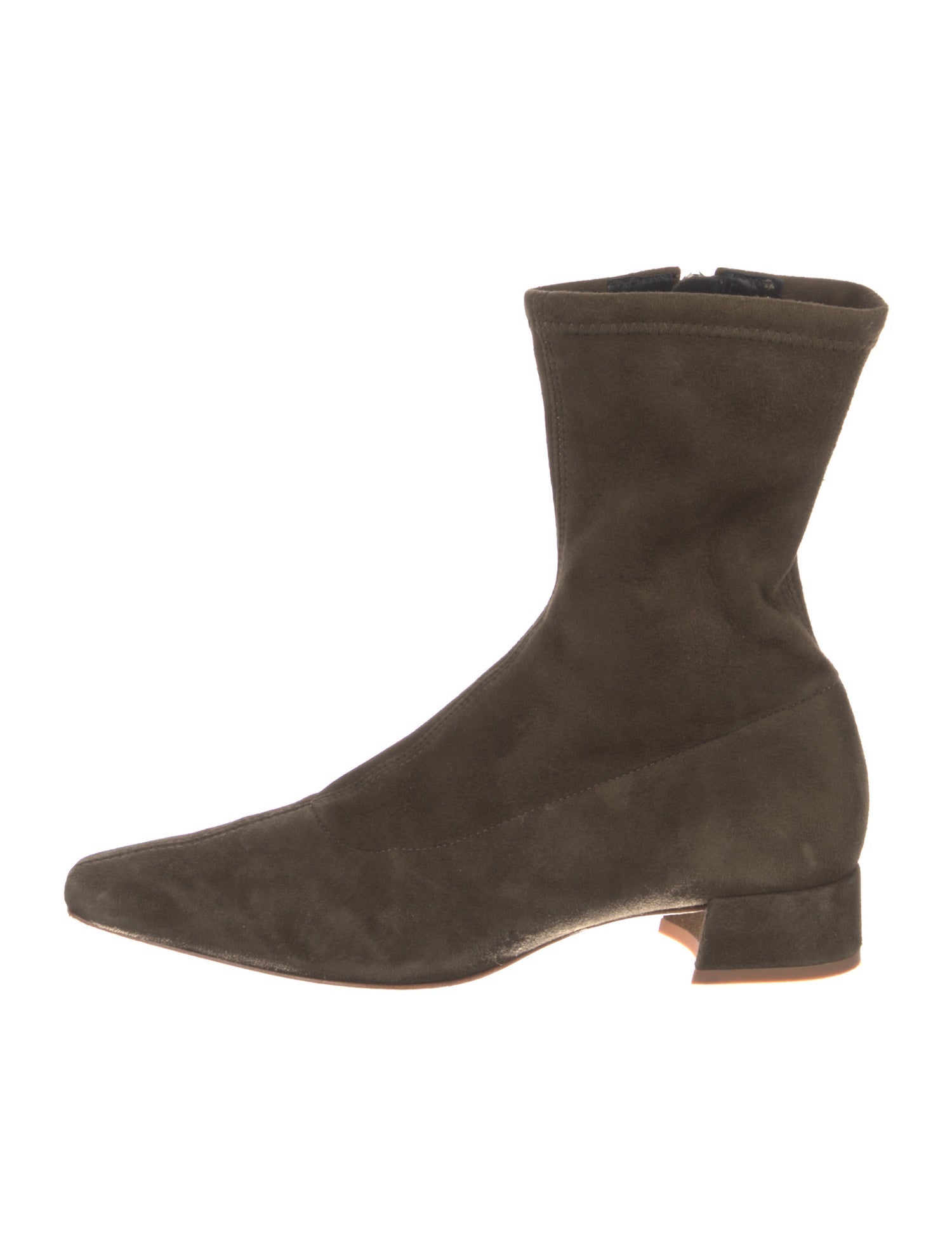 Reformation Suede Sock Boots
