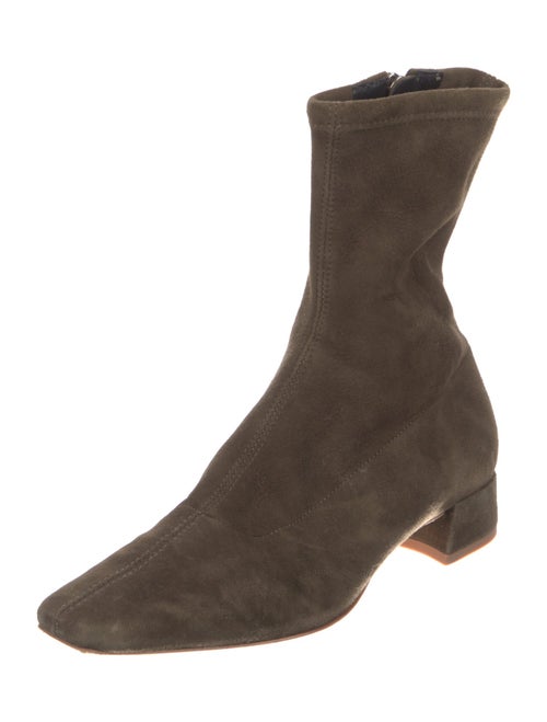 Reformation Suede Sock Boots