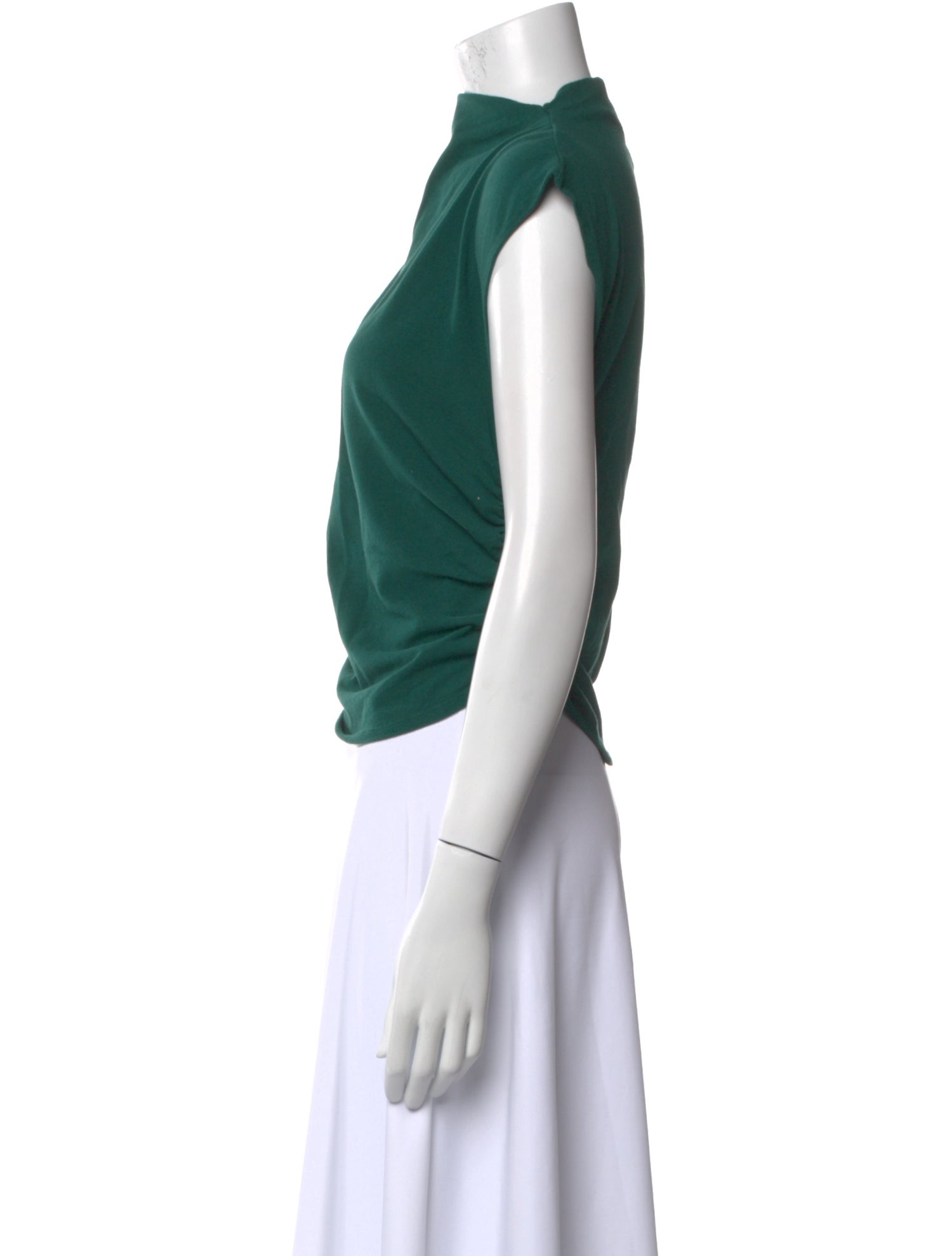 Reformation Crew Neck Short Sleeve Crop Top