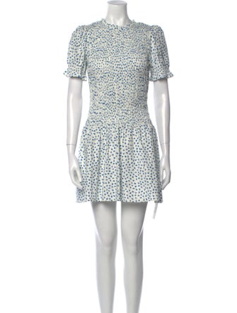 Reformation Printed Mini Dress