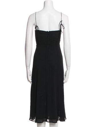 Reformation Strapless Midi Length Dress