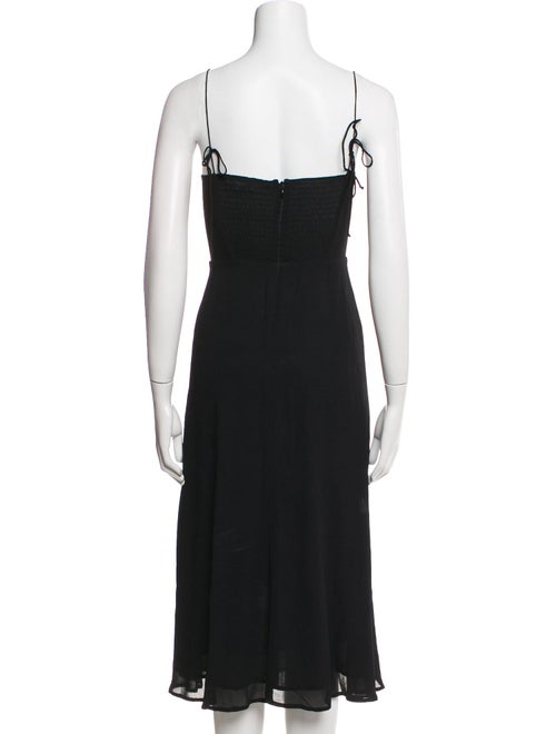 Reformation Strapless Midi Length Dress