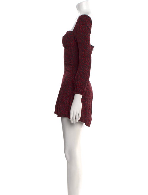 Reformation Printed Mini Dress