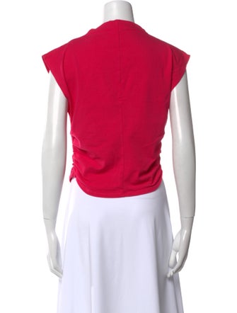 Reformation Cowl Neck Sleeveless Crop Top