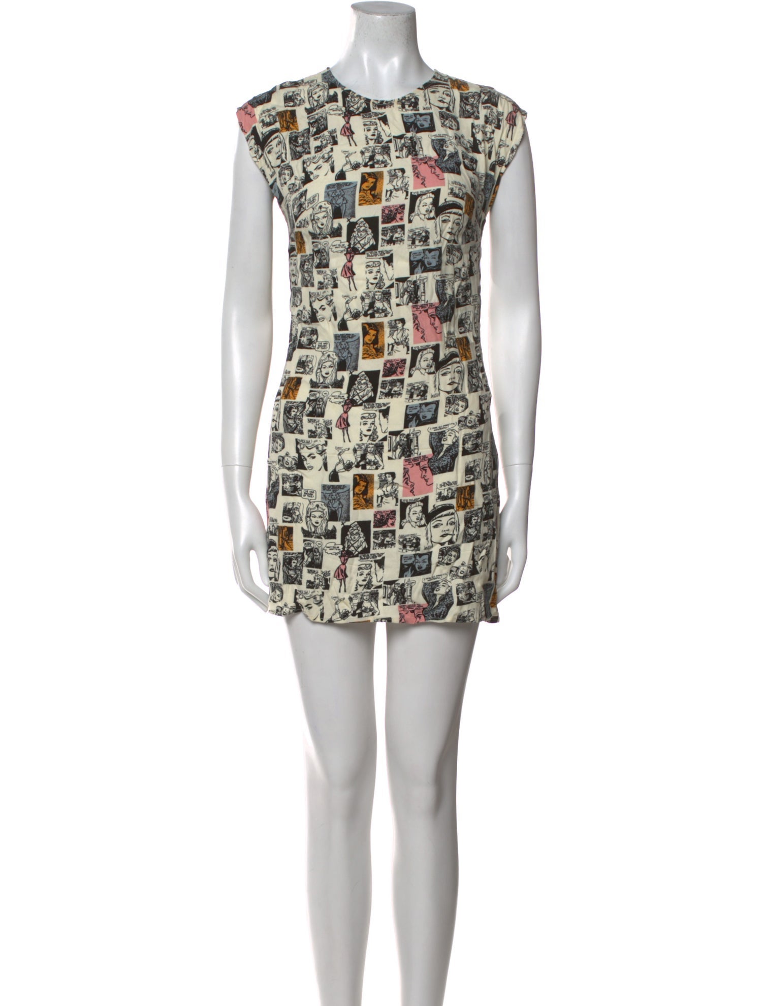 Reformation Printed Mini Dress