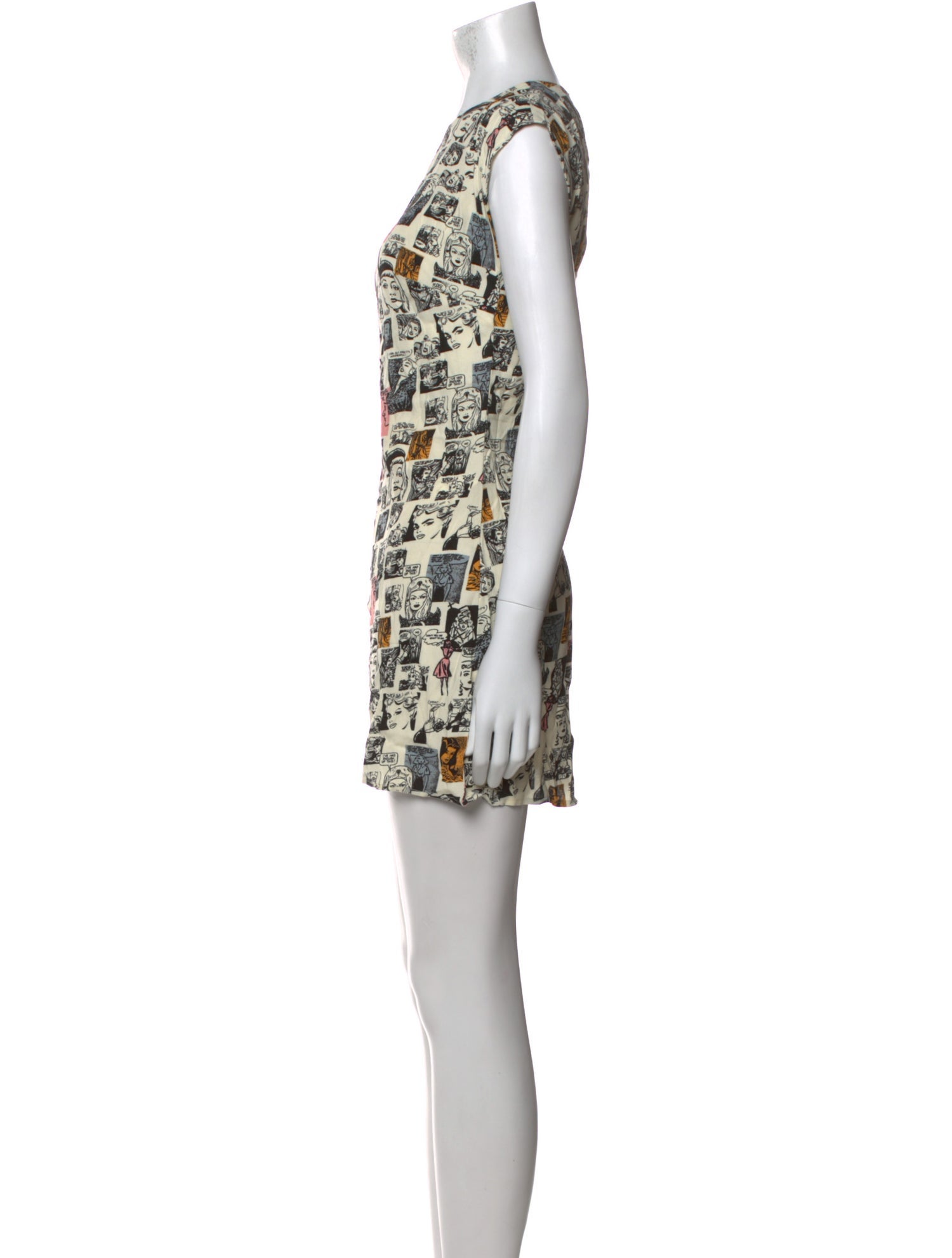 Reformation Printed Mini Dress