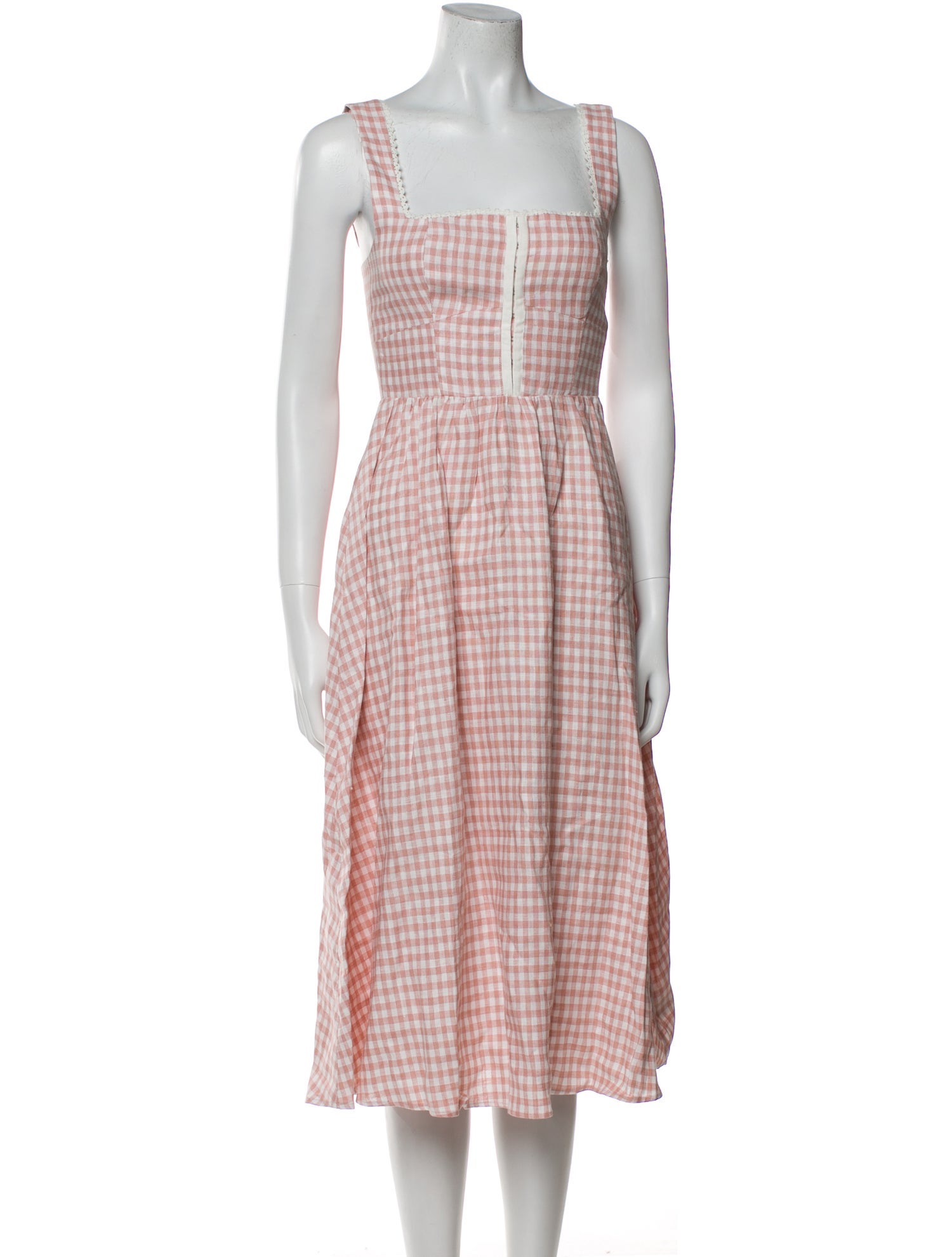 Reformation Linen Midi Length Dress w/ Tags